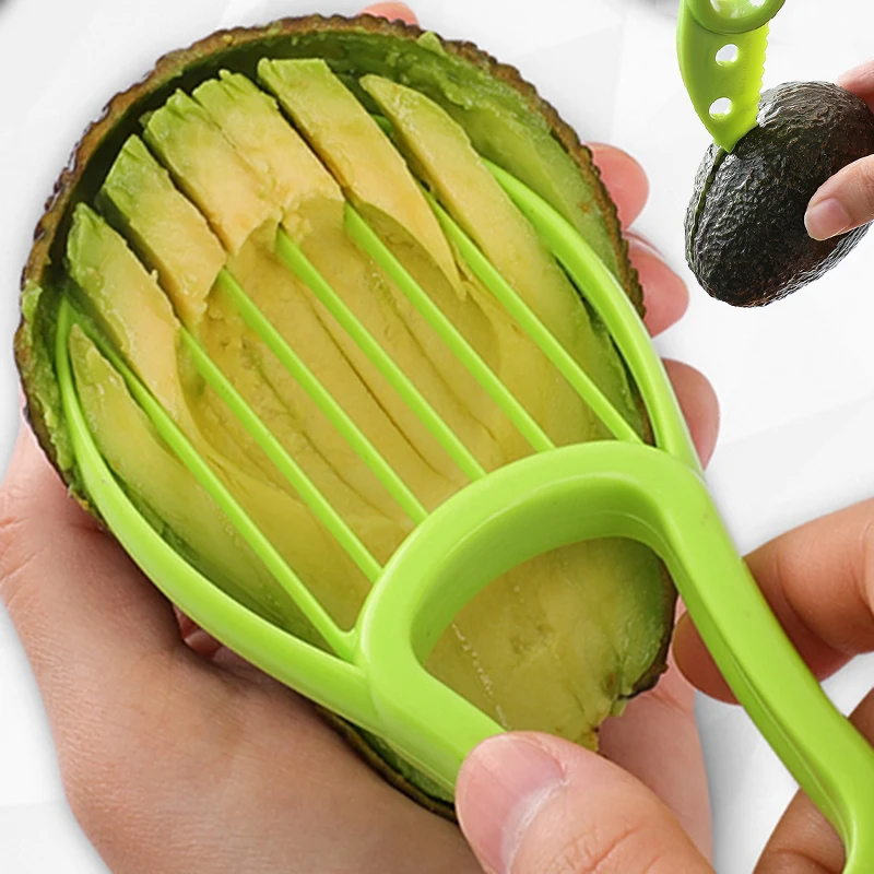 2023 НОВЫЙ креативный резак для авокадо, сердцевинка для нарезки масла, киви, бананов, специальные инструменты для резки