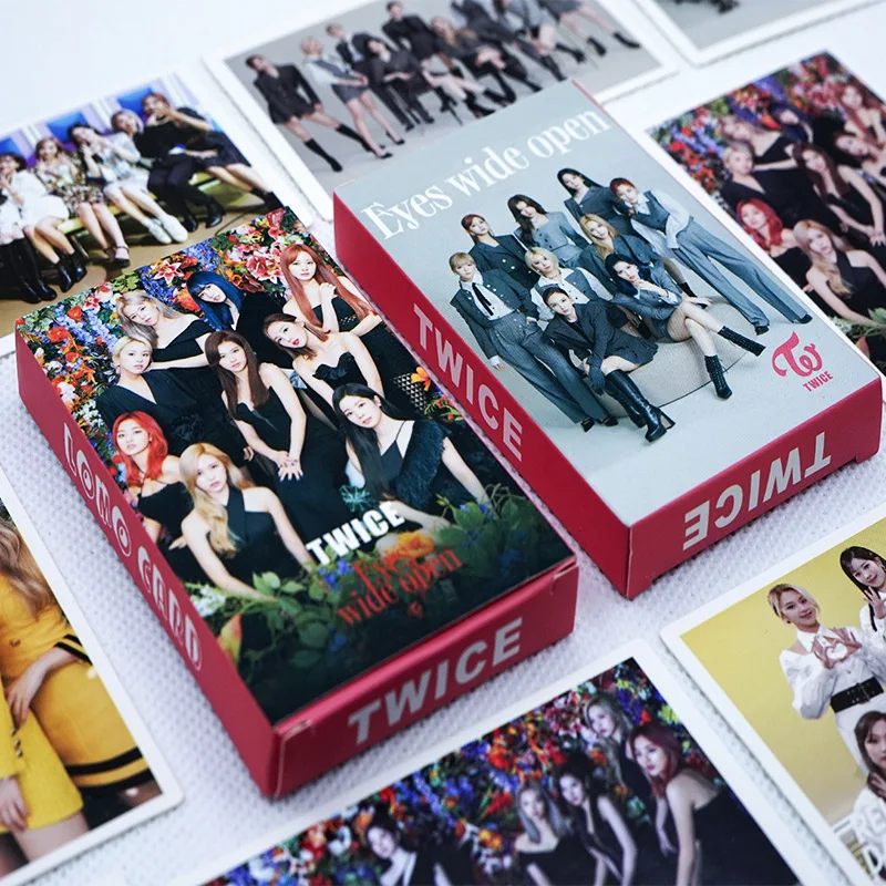 30 шт. /компл. карточек Kpop TWICE Lomo, высококачественных фотокарточек с двусторонней печатью в формате HD, подарок из коллекции вентиляторов MOMO SANA MINA.